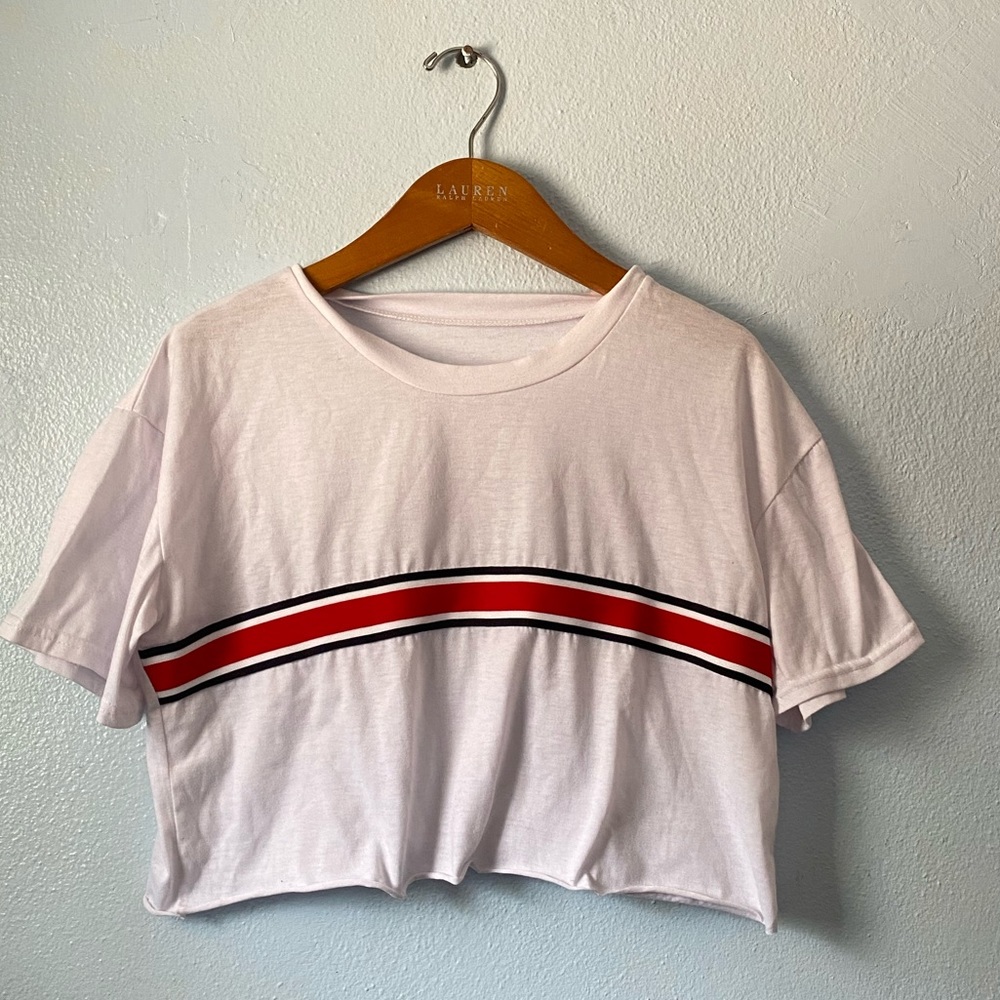 White Crop Top Women